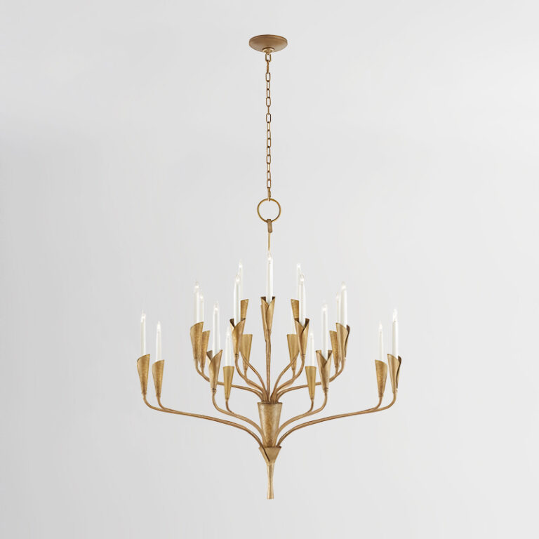 aiden aged chandelier