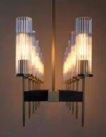 Alouette Chandelier Side view
