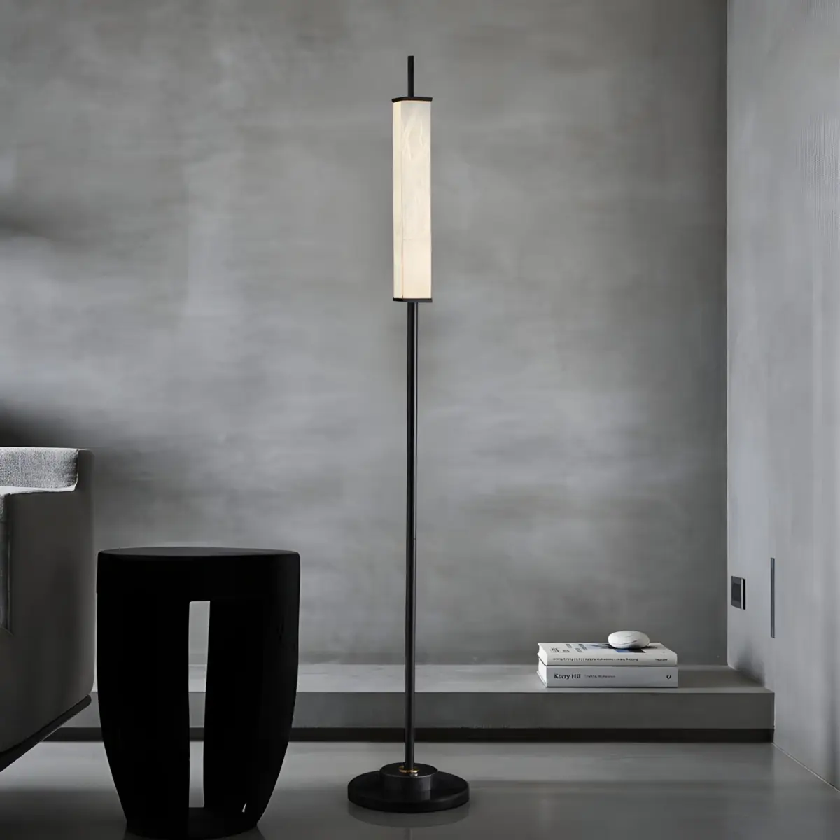 Barcelo column floor lamp as decor light