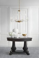 brigitte chandelier hanging above a table