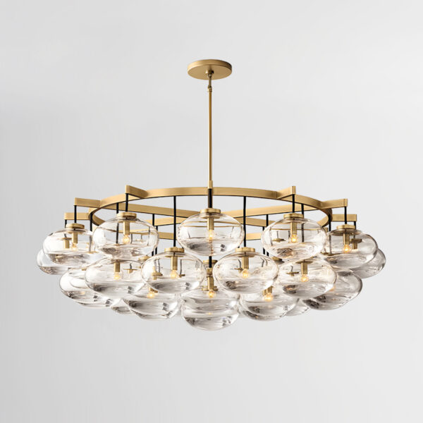 Round Incandescent bulb Chandelier