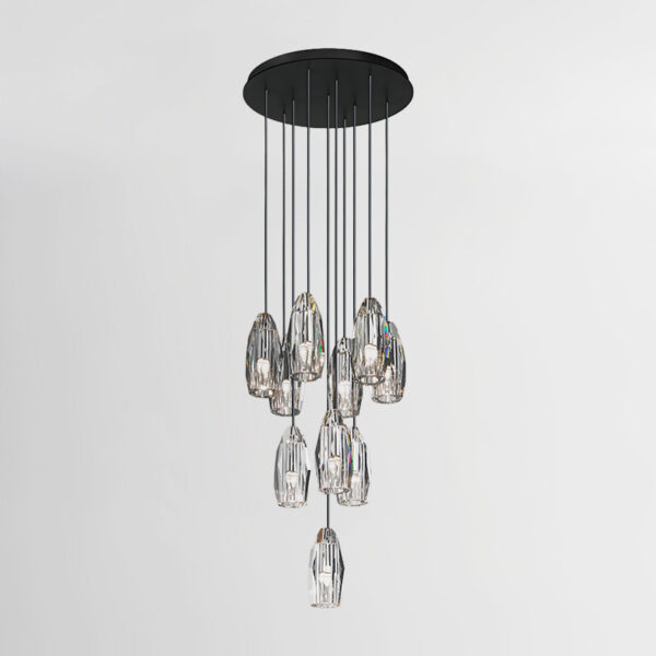 Chatelte Circular Crystal Chandelier