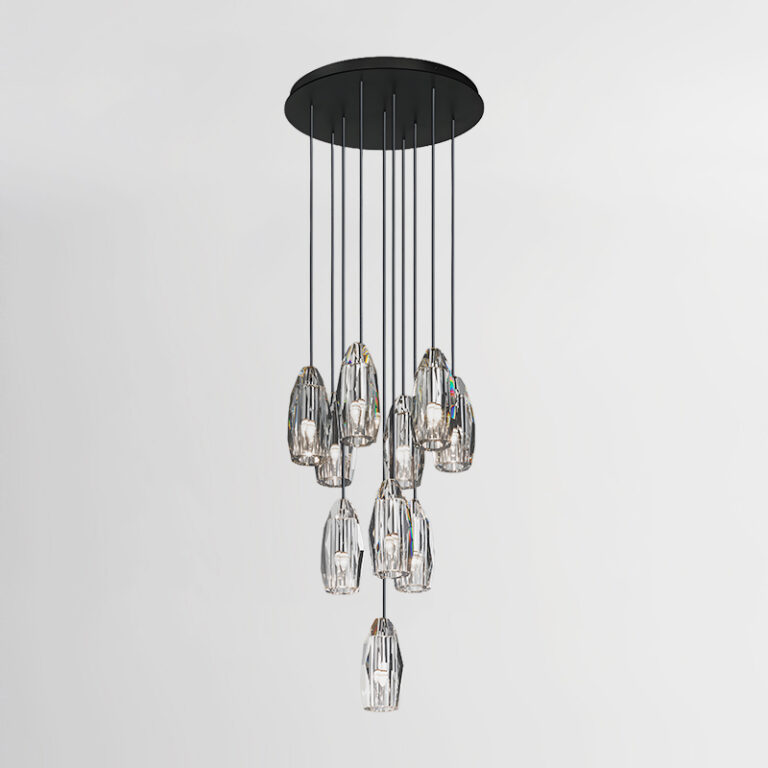 Chatelte Circular Crystal Chandelier