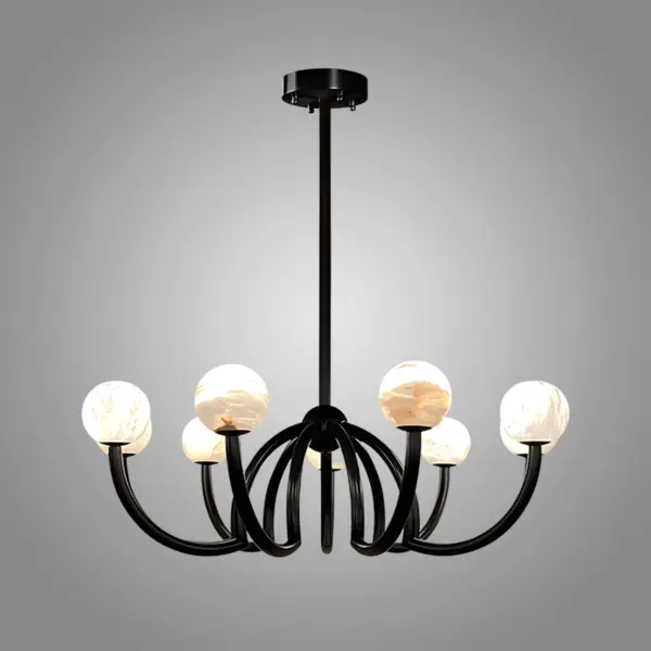 Cluster Ball Chandelier