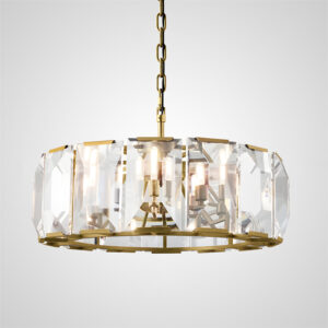 Crystal Diamond Pendant Light