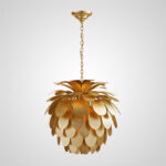 Cynara Brass Chandelier
