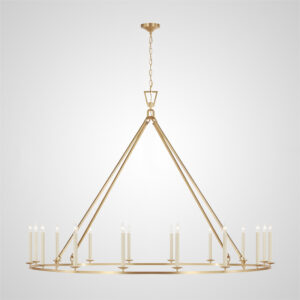 Darlana Oversized Ring Chandelier