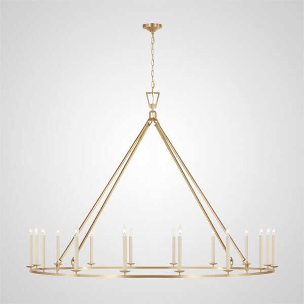 Darlana Oversized Ring Chandelier