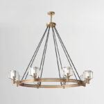 Demaret K9 Crystal Chandelier