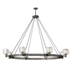 black color demaret K9 crystal chandelier