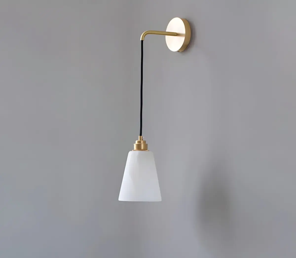 unlighted droplet wall lamp