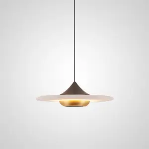 Flying saucer pendant lamp