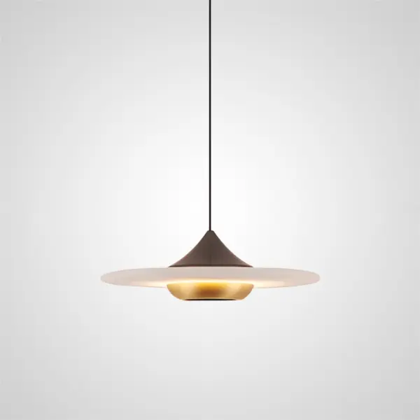 Flying saucer pendant lamp
