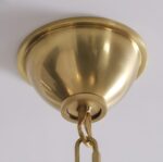 Exquisite and sturdy brass lamp base