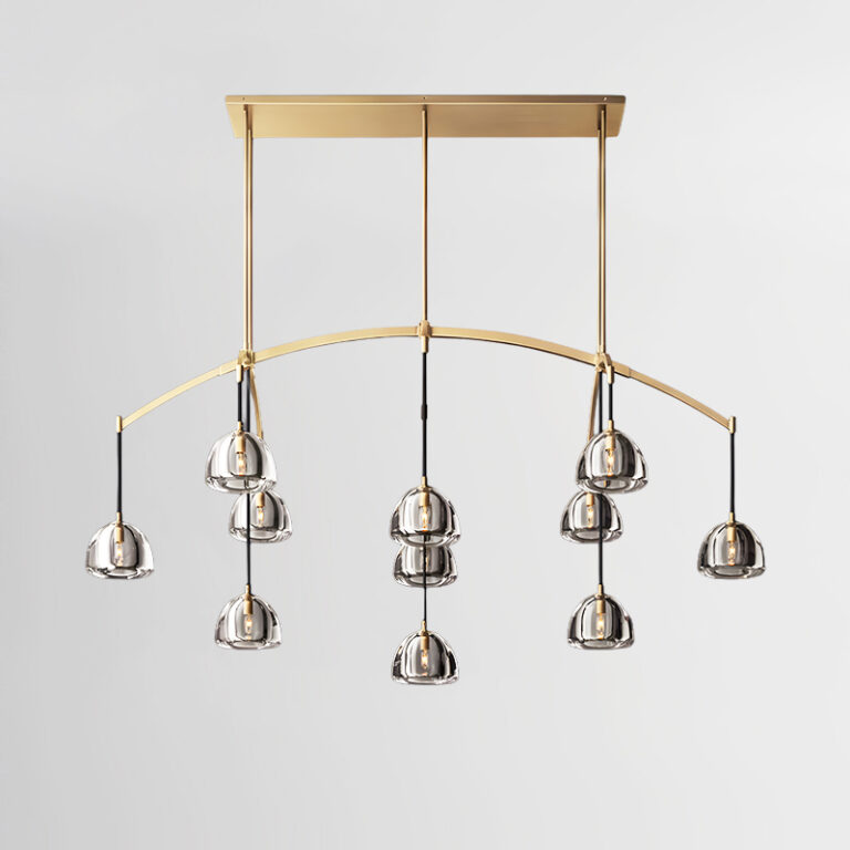 Hemisphere Linear Chandelier