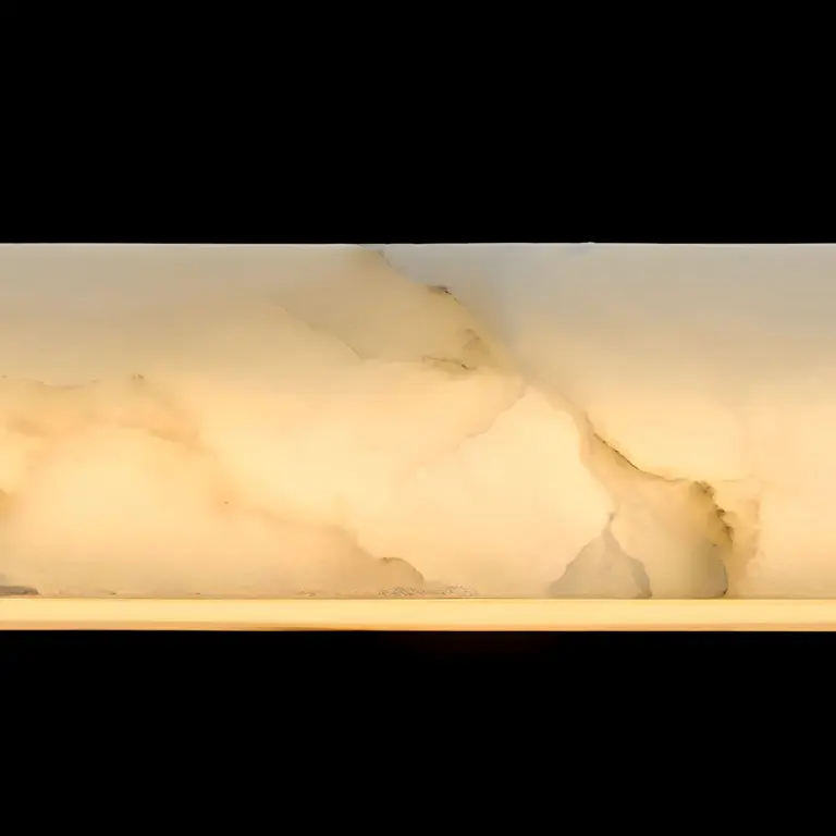I-linear marble pendant lampshade detail