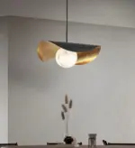 Ida lotus pendant light hanging