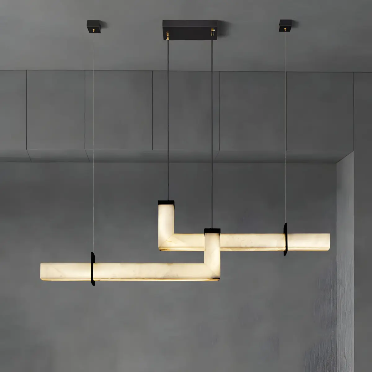 double l down pendant lamp