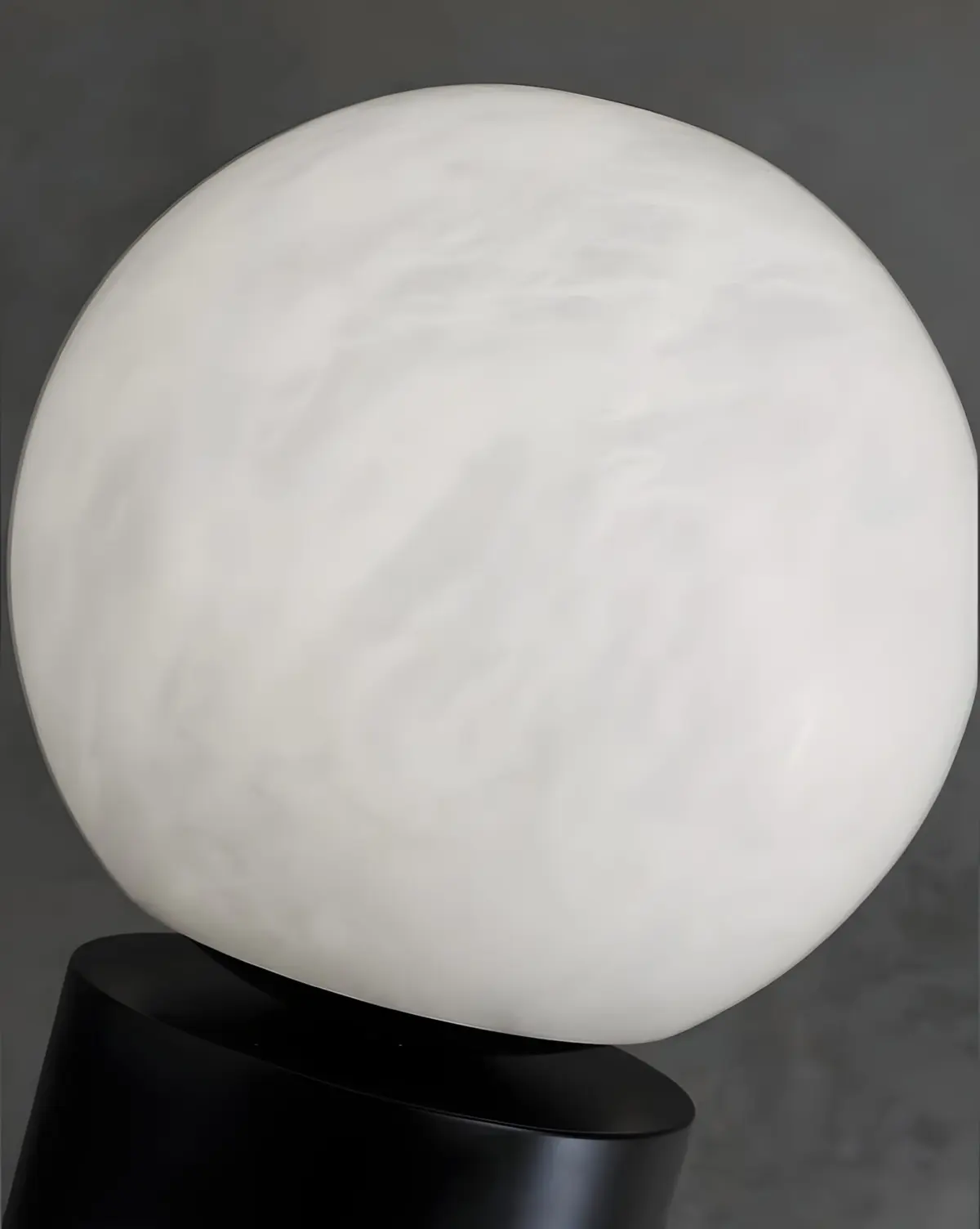 Larina moon table lamp lampshade detail
