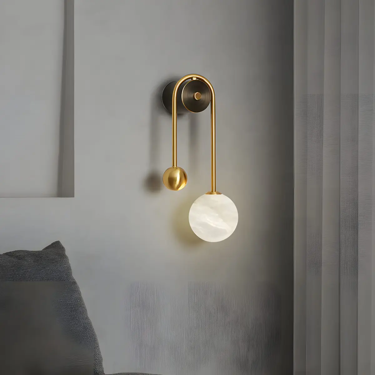 libra wall lamp as decor lamp