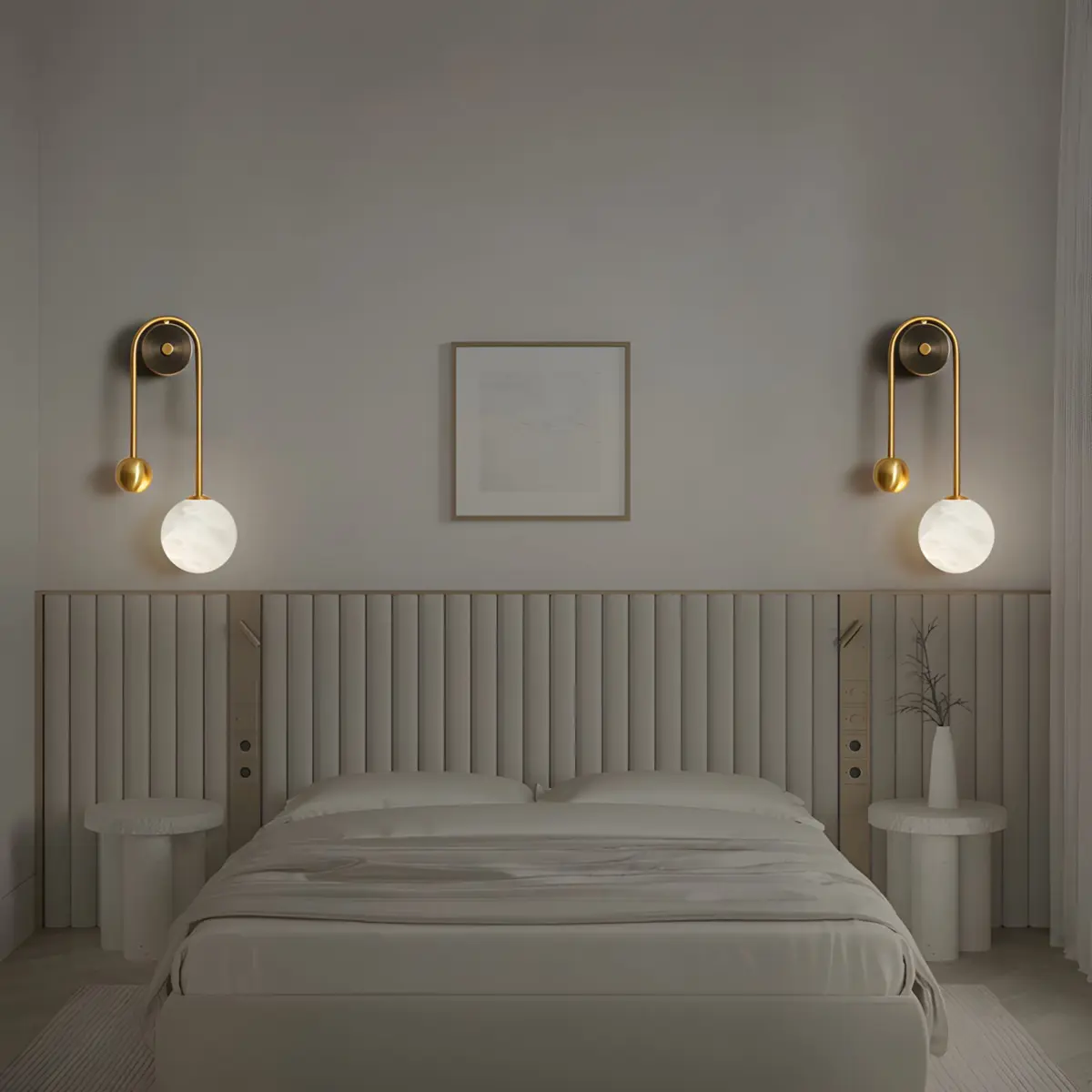 libra wall lamp as bedside lamp