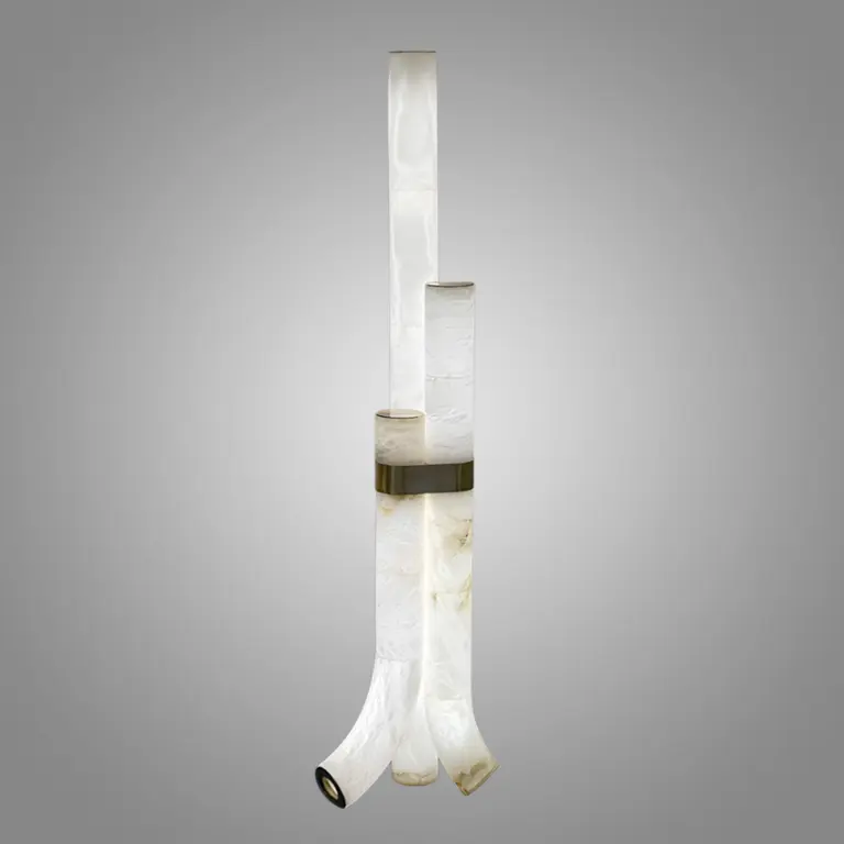 lyra piped floor lamp