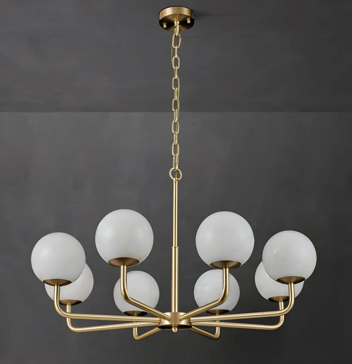 unlighted maytoni erich chandelier