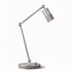 silver mic table lamp lamp