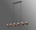 long cable montalembert linear chandelier