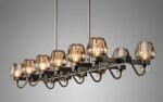 montalembert linear chandelier oblique side view