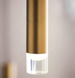 smooth and textured lamp cap