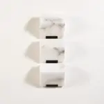 unlighted triple sloping block wall lamp