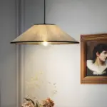 prismatic fabric pendant hanging