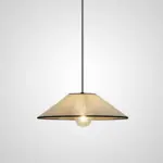 prismatic fabric pendant