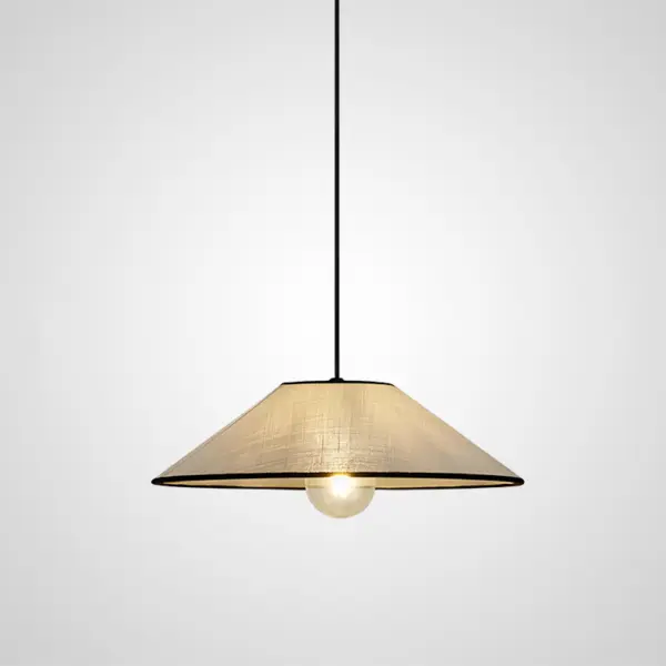 prismatic fabric pendant