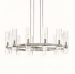 chrome color ravelle round chandelier