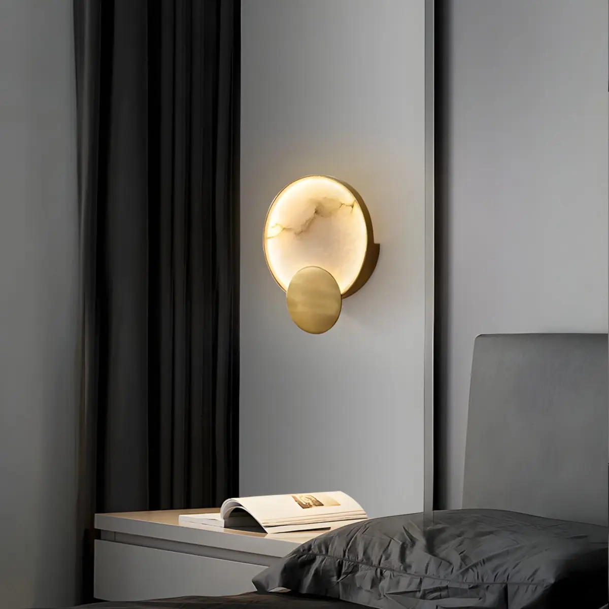 richmond wall light side view