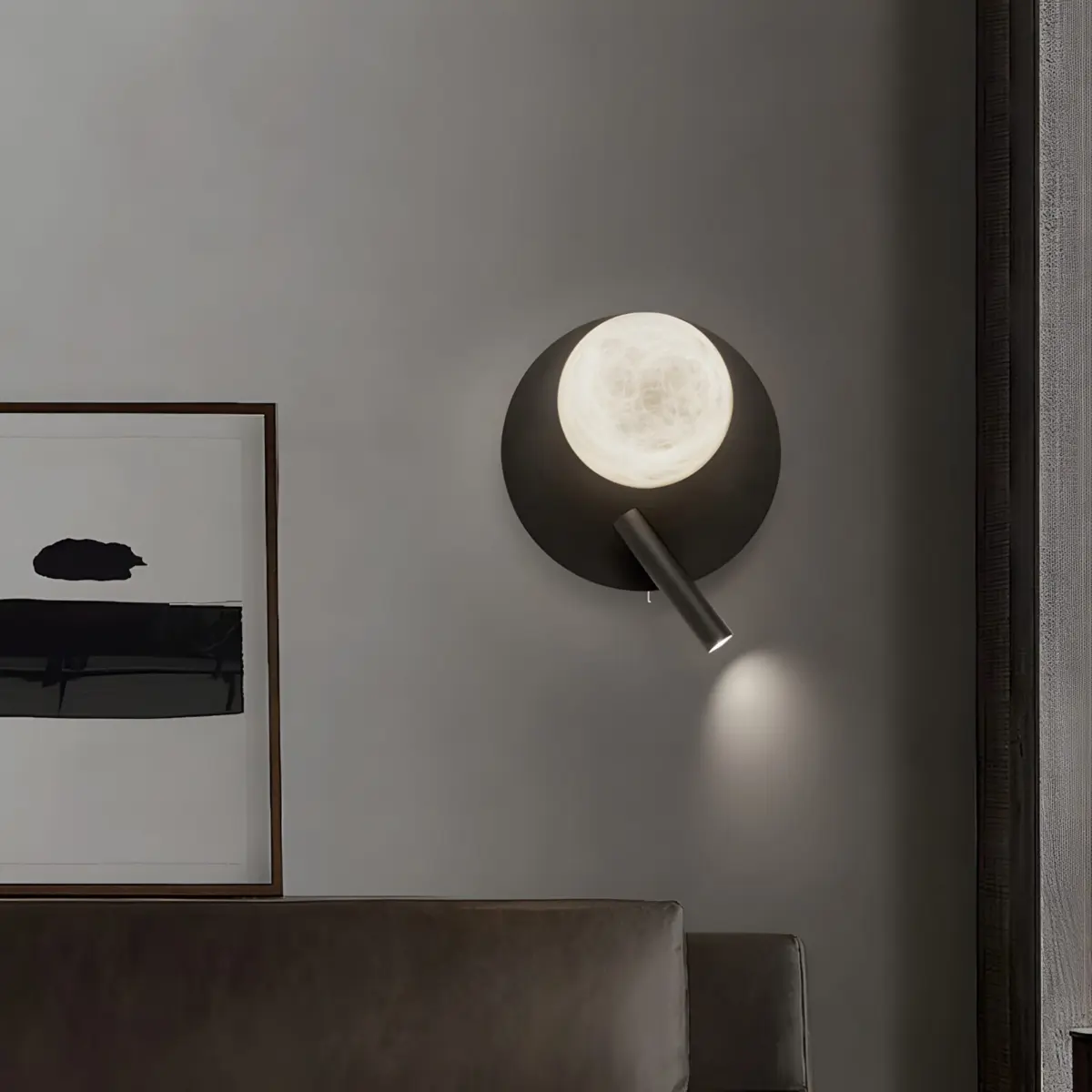 tribeca wall lamp as a reading light