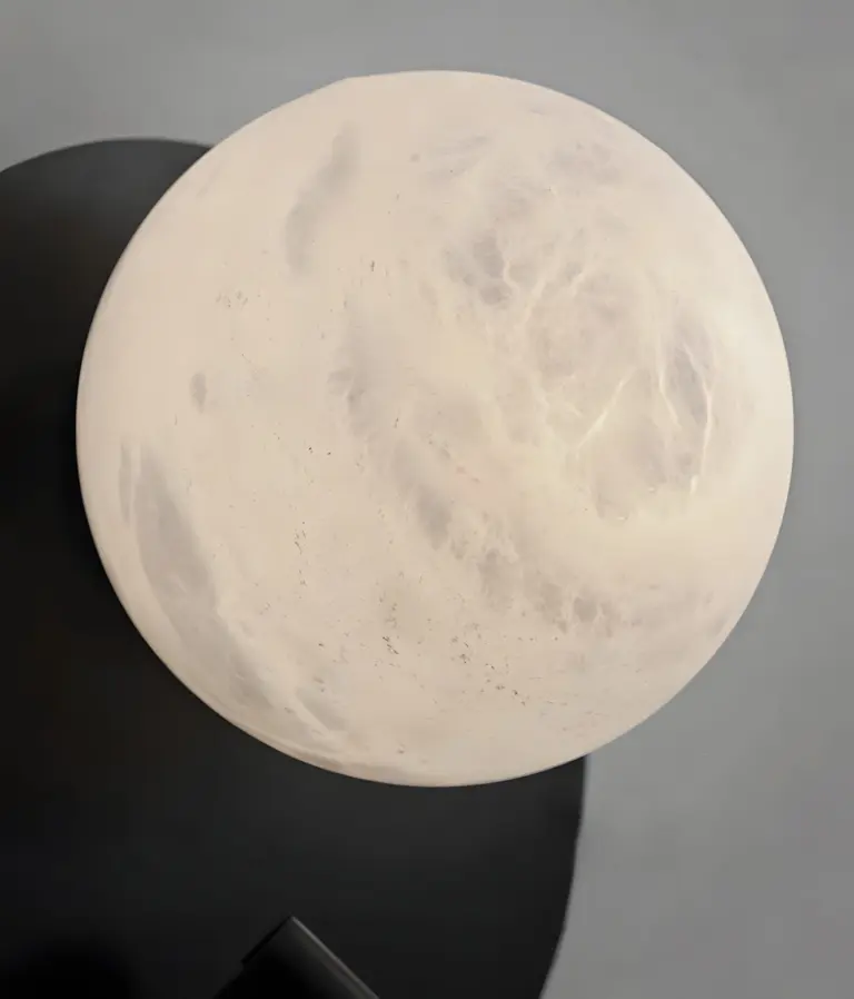 tribeca wall lamp marble part details