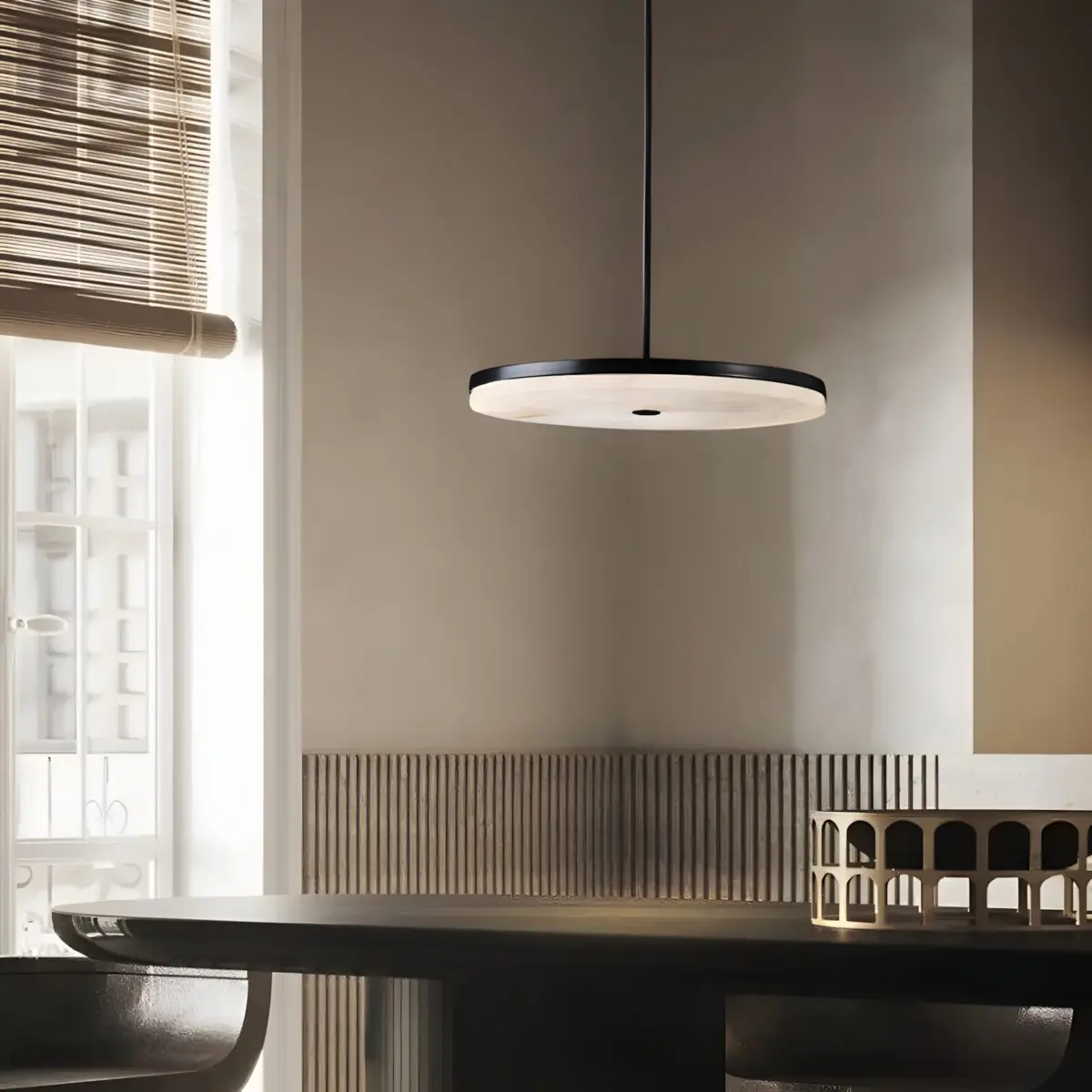 Wyatt pendant light cafe shop scene