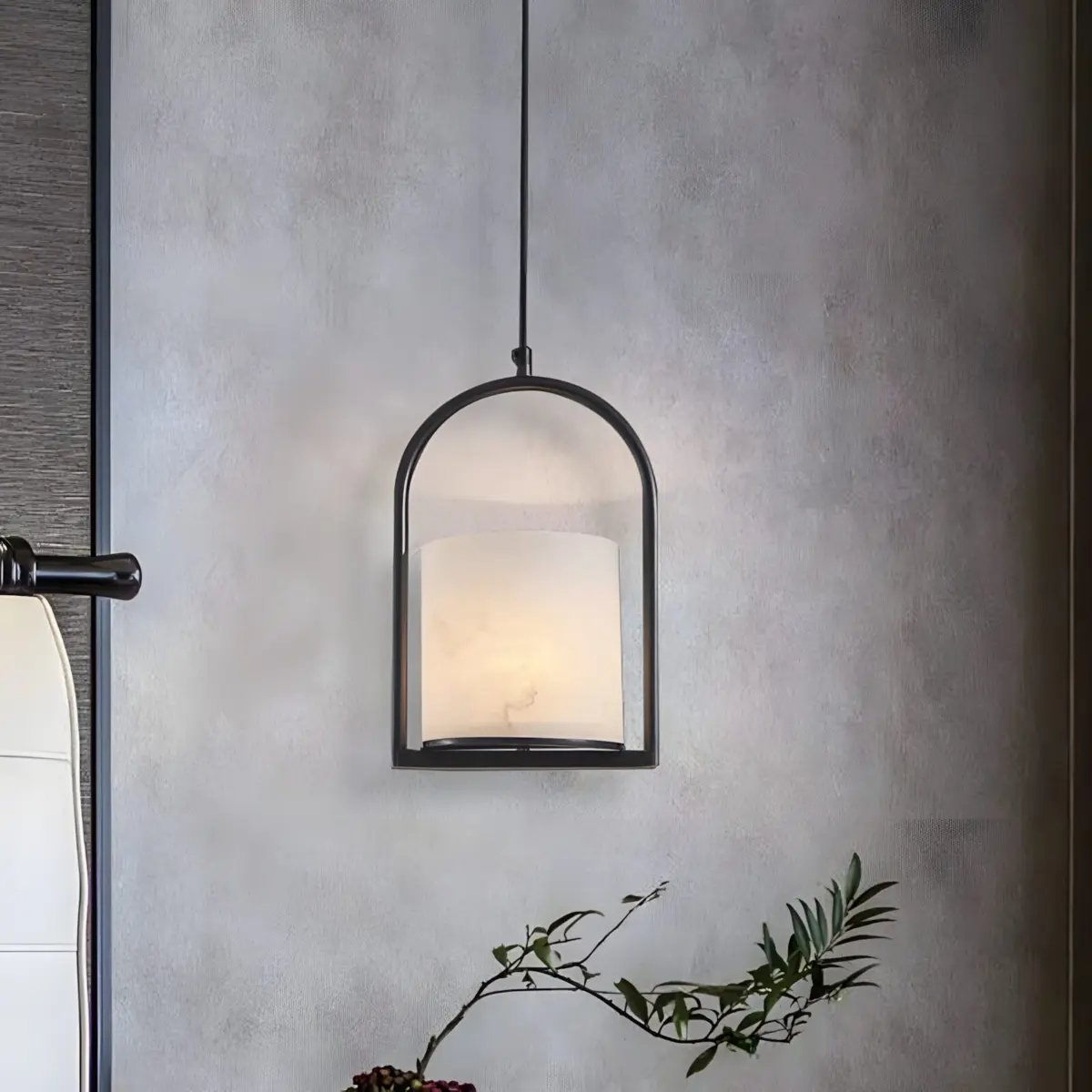 zynora birdcage pendant light hanging real shot