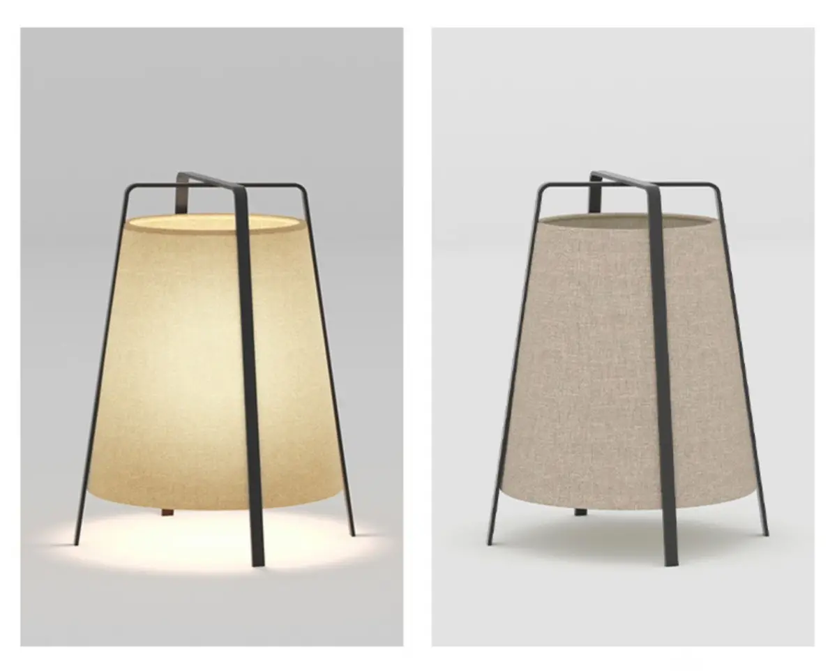 akane fabric Floor lamp lighting comparison