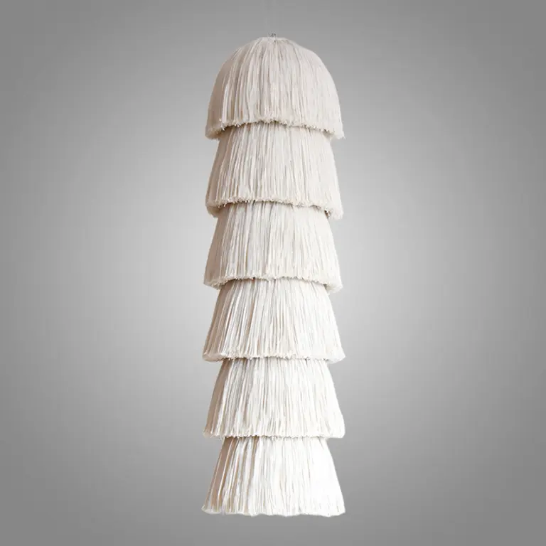 Boho Yarn Floor Lamp
