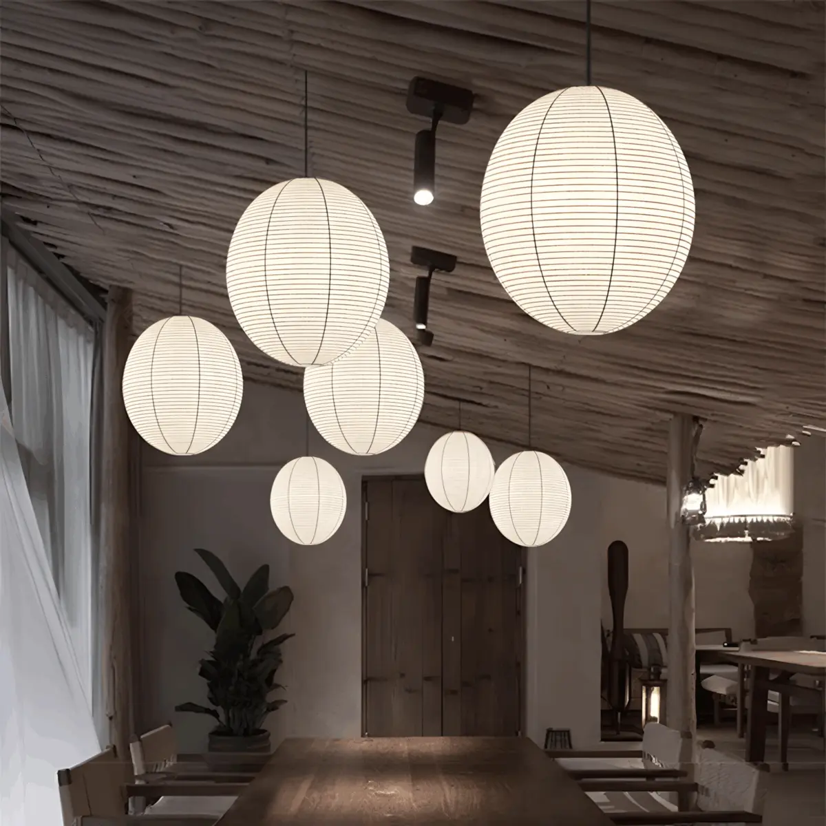 Many of the chastain lantern light hanging from ceiling