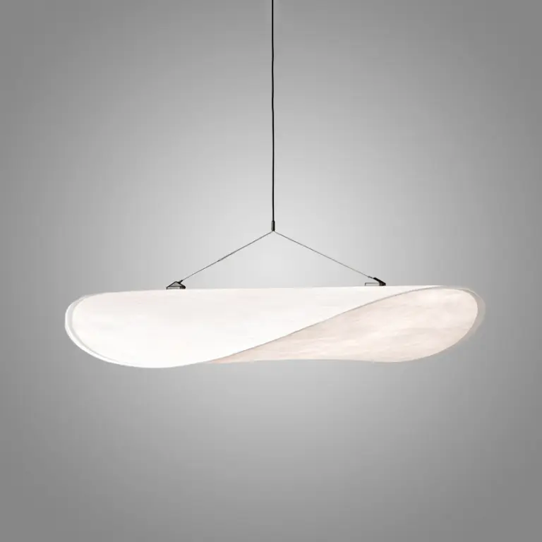 new works silk made pendant lamp