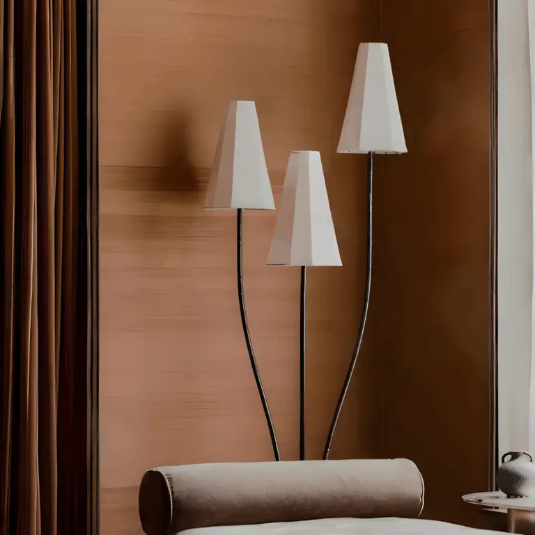 unlighted nouveaute 3 light floor lamp