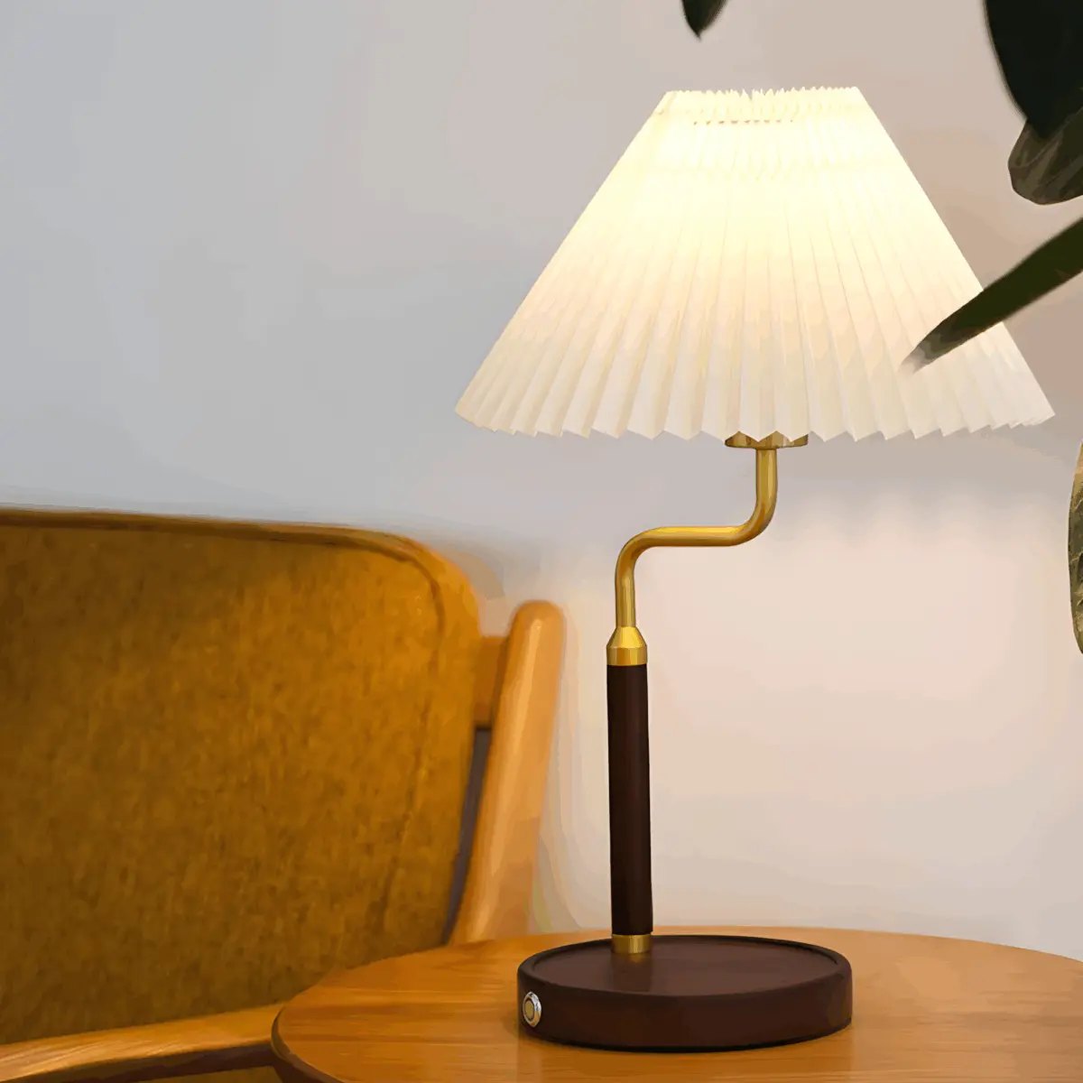 pia tl table lamp on a side table
