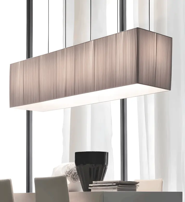rettangolo large pendant hanging from ceiling