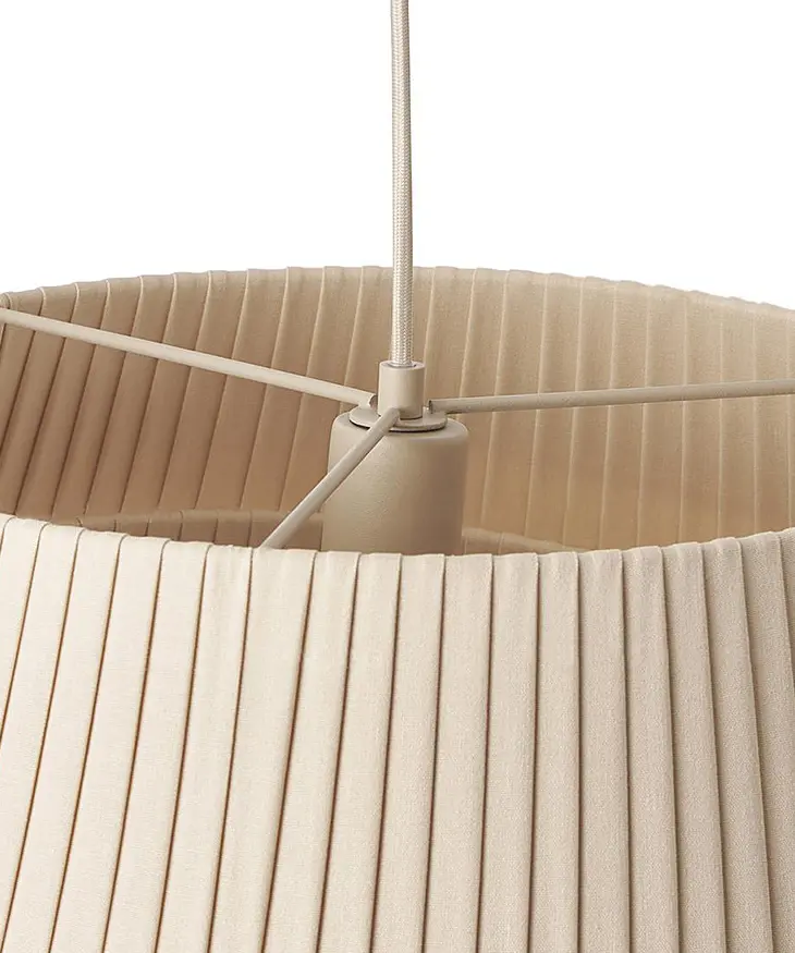 westwing nyla pendant light fixture and fabric details